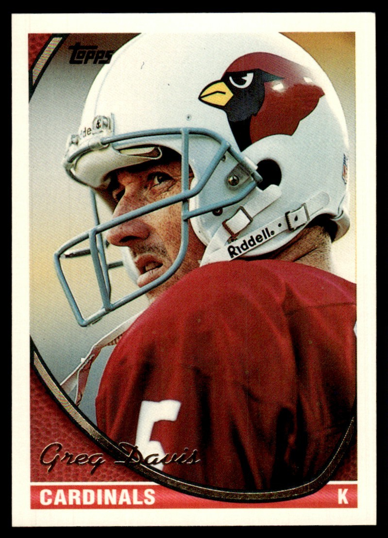 1994 Topps Greg Davis Arizona Cardinals #323