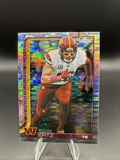 2025 Topps Chrome Football Zac Ertz Pulsar Refractor Washington Commanders #297