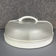 Pampered Chef Chillzanne Platter Dome Tray Circle Server & Sectional 2780 Cracks