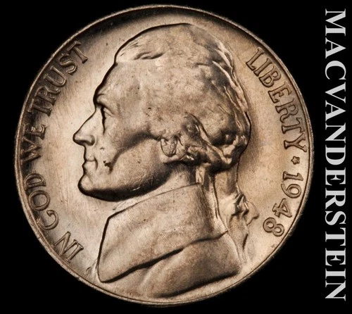 1948-S Jefferson Nickel — photo from the most recent tracked eBay sale