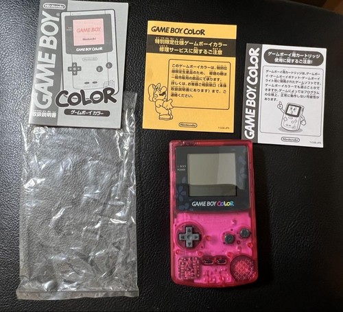 SWGA Game Boy Sakura Wars Commemorative Version handheld system cherry pink - Picture 3 of 12