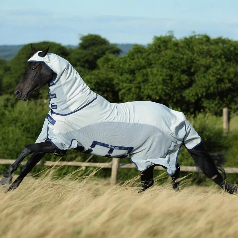 Bucas 140 Silver Ekzemerdecke Sweet-itch X light - Bild 3 von 4