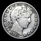 1913-S Barber Half Dollar Silver ---- Nice Details Coin ---- #143M