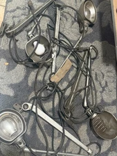 Vintage Dazor Swivel Desk Lamp Industrial Light Articulating Drafting Model 1102