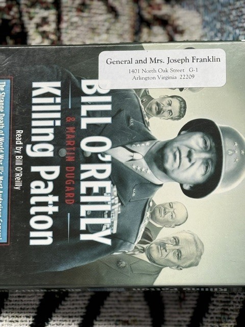 Killing Patton CD Owned Major General Joseph Franklin Commandant USMA West Point