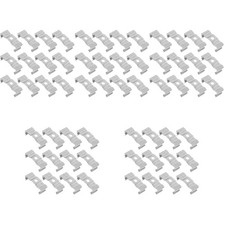 Durable Manganese Steel Tube Lamp Clips for LED and Fluorescent Light Fixing