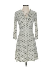 Mango Women Gray Casual Dress 2