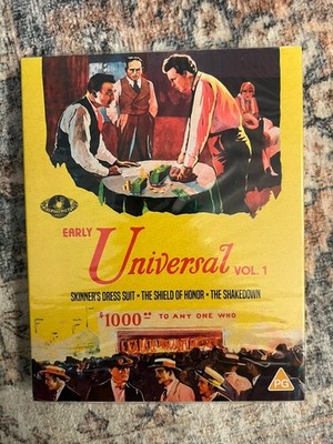 Early Universal Vol. 1 (Blu-Ray) w/ LE Slip-OOP-Masters of Cinema-Region B-NEW!!