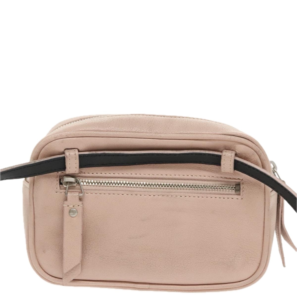Borsa a tracolla Saint Laurent Lou in pelle rosa autentica