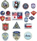 G1 Embroidered Top G1 Flight Jacket Patch Set 001 all 19 patches , Iron On