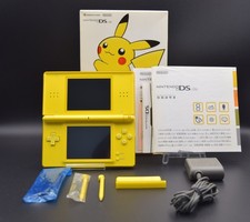 Nintendo DS Lite Pokemon Center Pikachu Edition Handheld Console Boxed