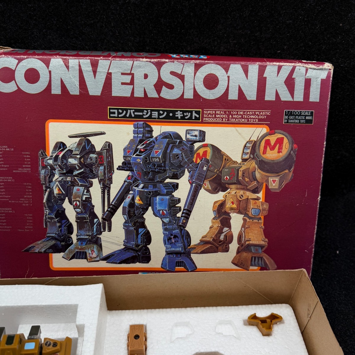 80's Takatoku Japan Macross 1/100 Destroid Conversion Kit NMIB