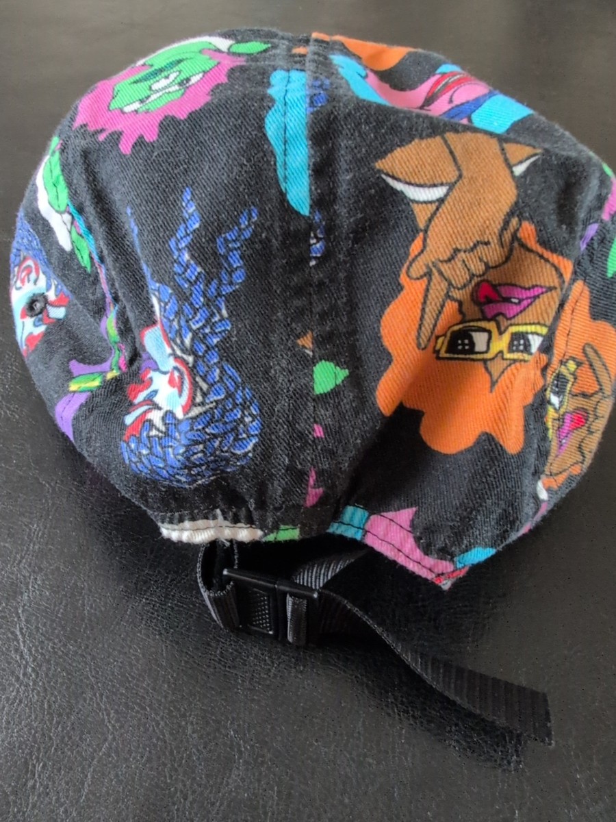 Supreme Gonz Heads Black Camp Cap FW17 Black | eBay