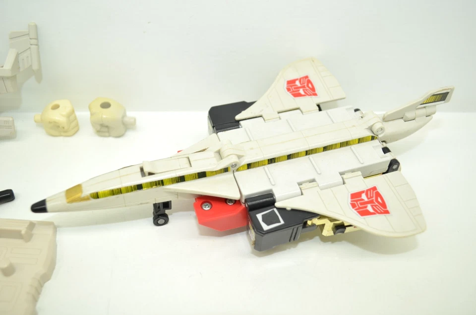 Transformers Original G1 1986 Aerialbot Silverbolt Incomplete For Superion - Image 2 of 4