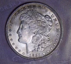 1921 Morgan Silver Dollar