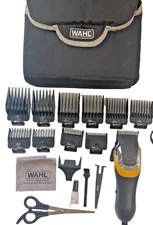 Hair Cutting Trimmer Clippers, Professional Wahl MC3, Trimmer #'s 1 Thr 8,  Bag