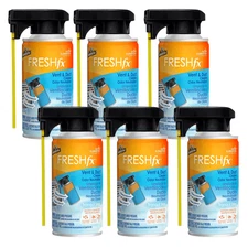 Armor All Fresh FX Vent&Duct Cleaner Odor Neutralizer, Tranquil Skies 5 OZ, 6 PK