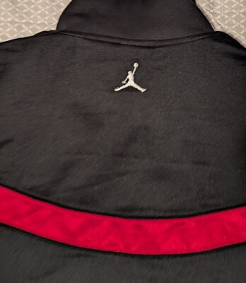 Jacket Nike Air Jordan Jumpman Dri-Fit Black Red Accent
