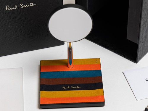 Chargeur sans fil Paul Smith X Native Union Snap 2 en 1 Artist Stripe très rare ! - Photo 8 sur 11