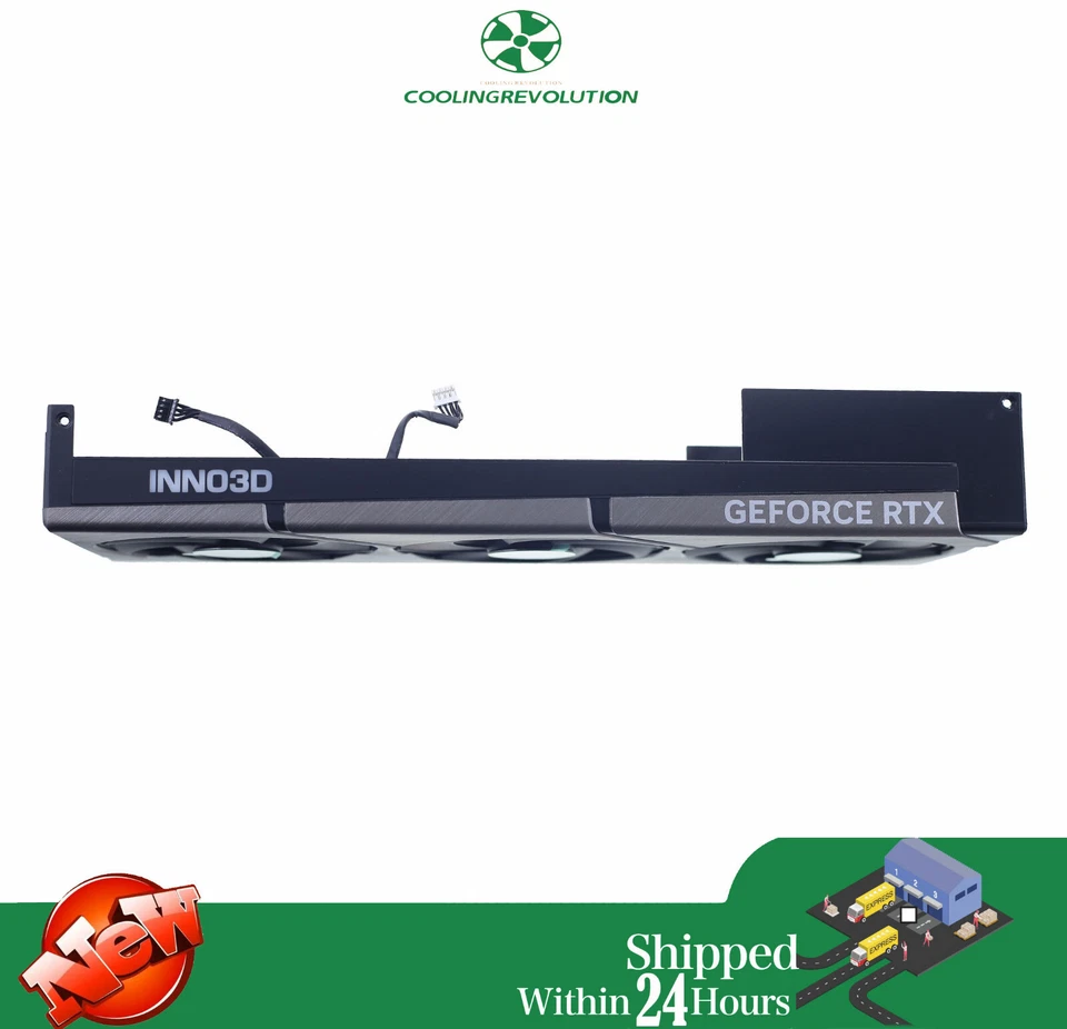 Graphics card fan and shroud for INNO3D GeForce RTX 4090 X3 - Image 3 of 3