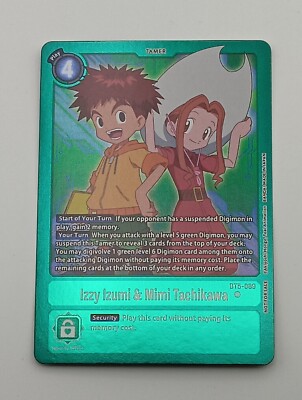 Digimon TCG Izzy Izumi & Mimi Tachikawa NM