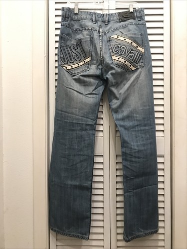 Pantalones de mezclilla para hombre Just Cavalli con botones - Imagen 3 de 7