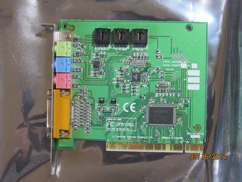 Ensoniq AudioPCI 16 PCI PC Audio Sound Card Win98 DOS Retro - 第 1/4 張圖片
