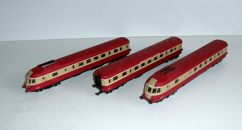 Lima H0 Dieseltriebwagen X 2780   SNCF 3 - teilig | Zustand: Gebraucht