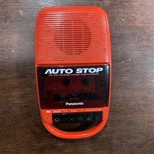 VINTAGE Panasonic RQ-40 Red CASSETTE TAPE PLAYER / RECORDER Portable W9