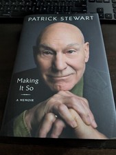 Patrick Stewart MAKING IT SO 1st First Editio...