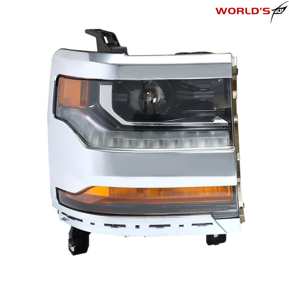 Labwork Left Headlight For Chevy Silverado 1500 2016-2018 HID/Xenon W/ LED DRL - Foto 9