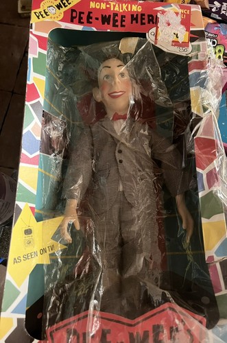non talking pee wee herman doll