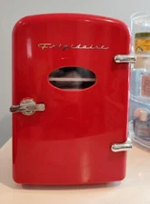 Frigidaire Portable Mini Fridge Red Retro
