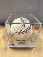 SF Giants v Rockies CJ Cron Single Off Logan Webb 6/9/22