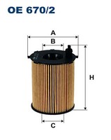 Filtron OE670/2 ÖLfilter FüR Fiat Alfa Lancia