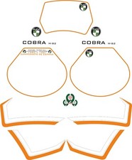 Kit d'autocollants compatible avec puch cobra M82