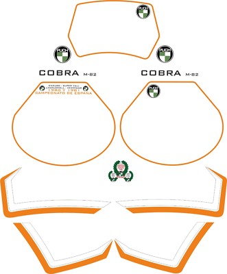 Kit pegatinas Compatible Con puch cobra M82