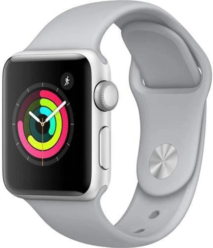 Apple Watch Series 3 GPS Cellular 42mm Silver Aluminum Case Fog Sport