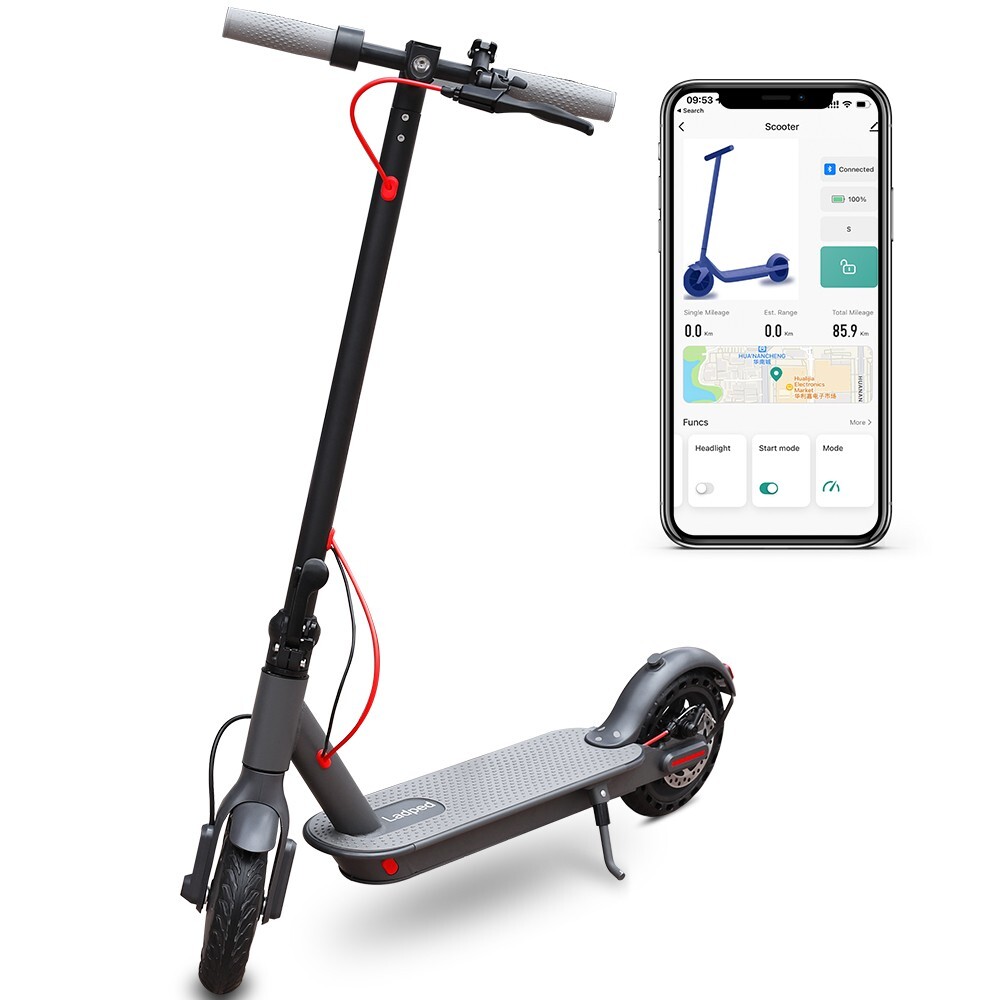 350W Trottinette électrique LADPED ES80 Scooter 10.5Ah 25KM/H