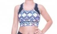 Jessica Simpson Junior's Printed Racerback Sports Bra Size Xs on sale Jessica Simpson Junior's Printed Racerback Sports Bra Size Xs on sale