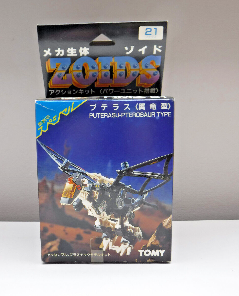 Zoids OJR Puterasu Pterosaur RMZ-21 - TOMY 1983 - Vintage Avec Boîte