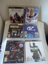 PS3  LOTTO DI 6 GIOCHI -COMPLETI---- (CA-A)