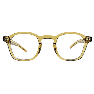 New BONLOOK Eyeglasses BRISK Golden Transparent Clear Optical Frame 44-25-145