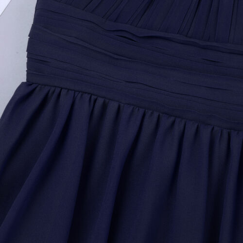 Mädchen Festlich Chiffon Kleider Kinder Sommer Hochzeits gefaltete Partykleider - Bild 36 von 63