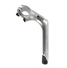 Potence vélo - UNO - ALU ¥22.2 L80 couleur Argent pour Cintre ¥25.4