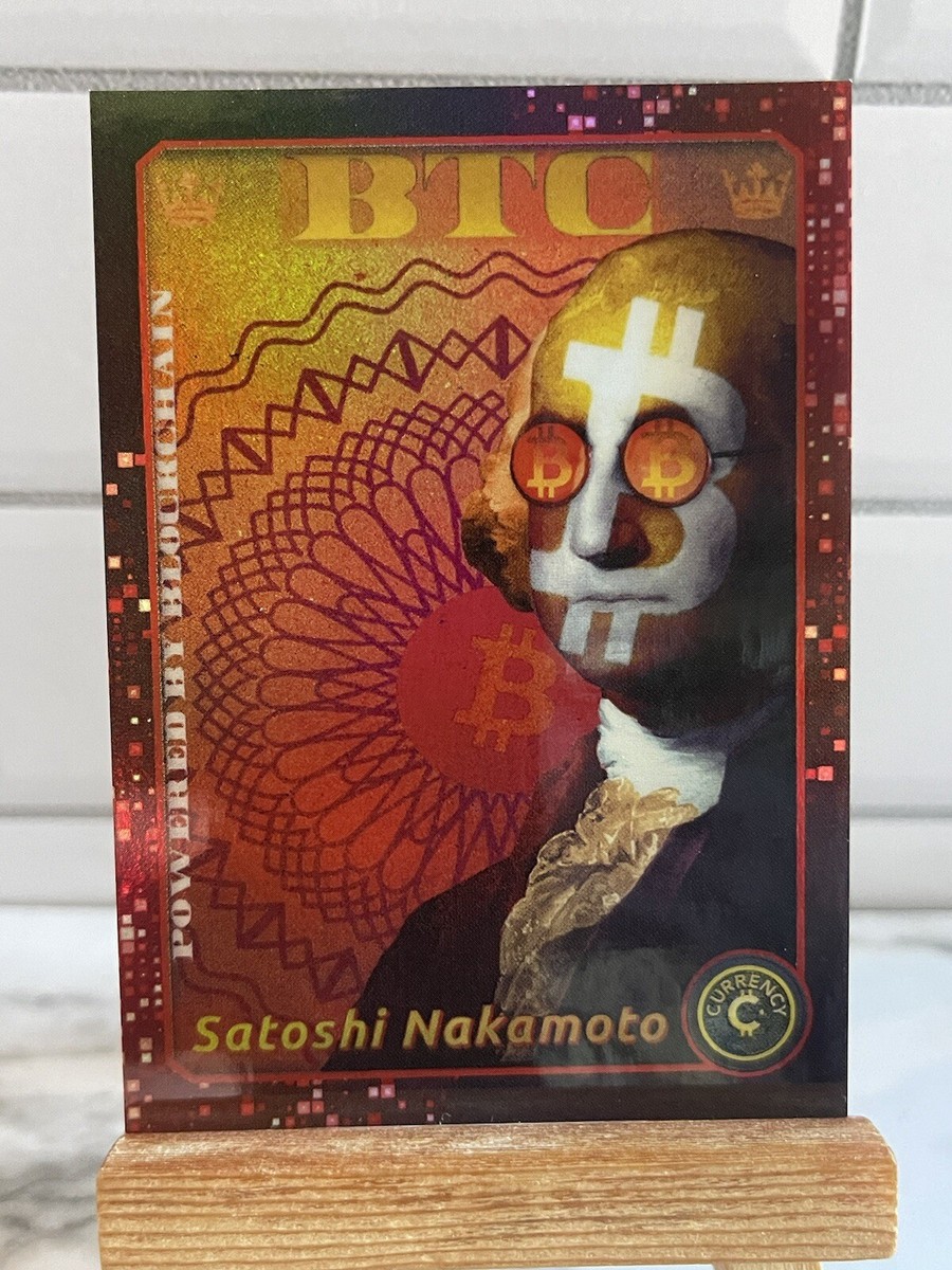 2024 Cardsmiths Currency Series 3 #2 Satoshi Nakamoto Iced Foil HOT | eBay