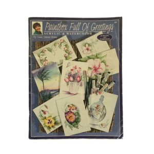 Paintbox Full Of Greetings Step-By-Step Acrylic Watercolor Susan Scheewe Brown