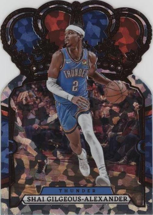 2023-24 Panini Crown Royale - Shai Gilgeous-Alexander #85 Crystal