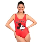 Disney Mickey Mouse Swimsuit Adult Womens S-XXL Swimming Costume Swimwear Red