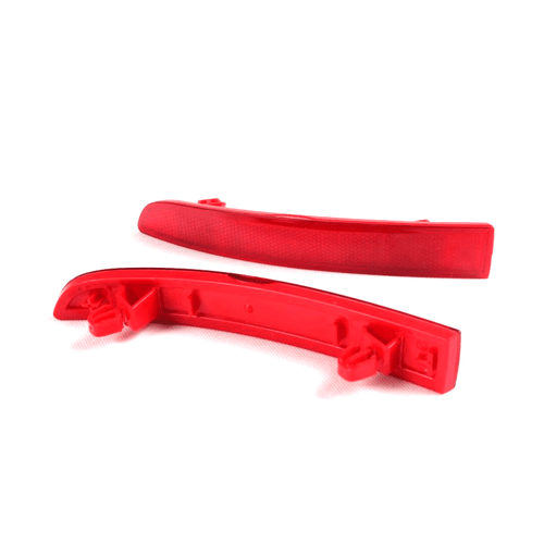 2Pcs Rear Bumper Tail Red Reflectors Cover Fit for VW Golf 5 MK5 R32 2006-2009 - Picture 14 of 15